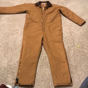 Insulated Overalls by Berne.  Large Youth 14/16